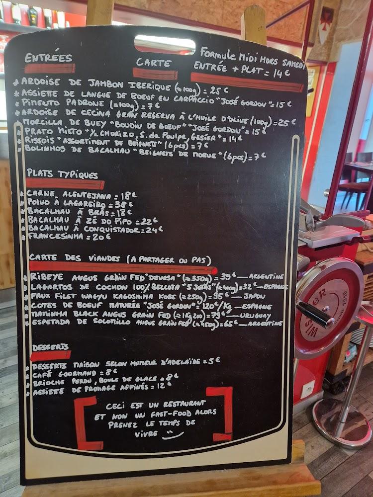 O Conquistador - Menu Image 1