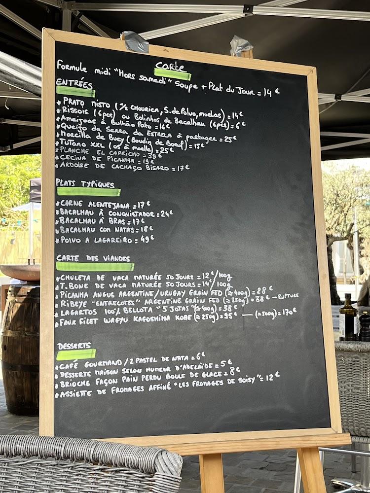 O Conquistador - Menu Image 2