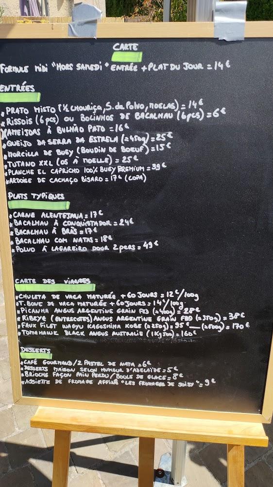 O Conquistador - Menu Image 3